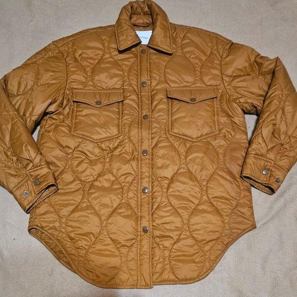 Wilfred Other - Wilfred Quilted Puffer Jacket in Caramel